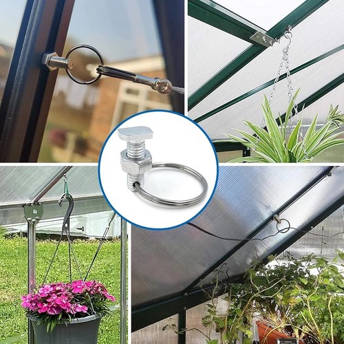 Pack greenhouse bolts and - 15-pack,