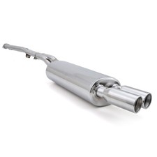 BRUSHED DOWN PIPE BACK EXHAUST SYSTEM FOR BMW 3 SERIES E30 320 325ix 1985-1995