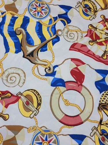 Large piece nautical fabric - of,