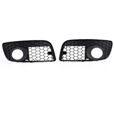 Pair Front Bumper Fog Lamp Lights Grill Grille For VW GOLF MK5 GTI 2006-2009 WG