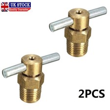 2 x 1/4'' NPT Petcock Water