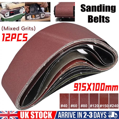 12x sanding belts 915 - sanding,