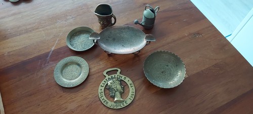 Brass items - brass,