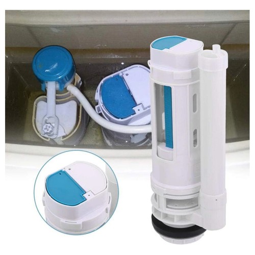 Dual toilet flush valve - valve, push