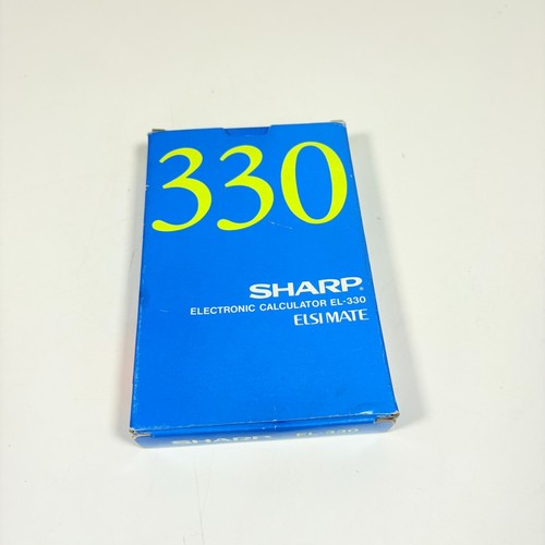 Sharp 330 vintage - el-330, pocket