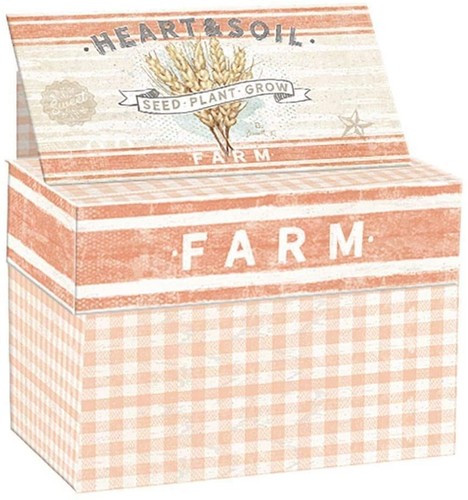 Lang farmhouse recipe card - lang,