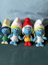 4x Smurfs McDonald’s Soft