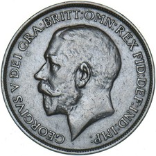 1912 H Penny - George V