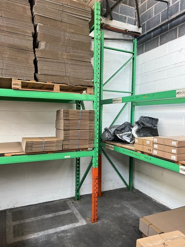 Industrial warehouse pallet - warehouse,