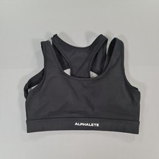 Alphalete Sports Bra Black