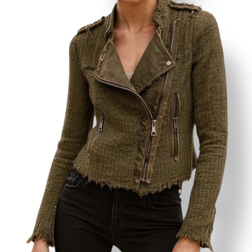 Zara womens olive green - olive, tweed