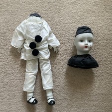 RARE Vintage Pierrot Porcelain