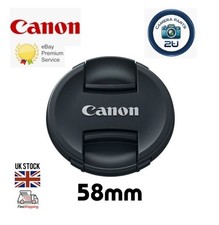 LENS CAP FOR CANON 58MM FILTER
