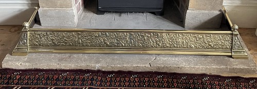 Antique fire fender length - fire,