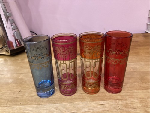 Moroccan tea glasses - moroccan,