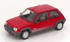 1985 RENAULT 5 / R5 GT TURBO MK1 BRIGHT RED 1:18 SOLIDO S1810001 RENAULT 5 / ...