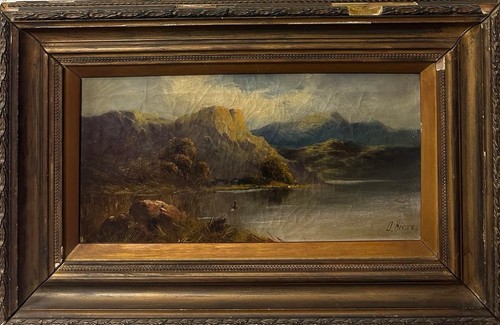Hicks signed oil - o.,