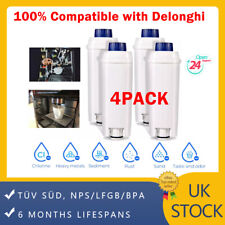 4PCS For Delonghi Genuine Coffee Machine Water Filter DLSC002 5513292811 SER3017