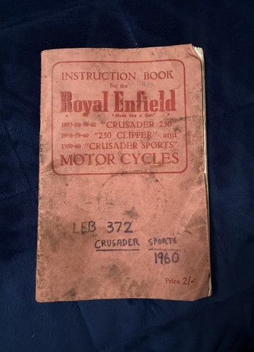 Vintage royal enfield crusader - vintage,