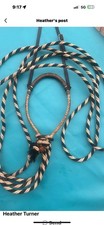 Vintage Hackamore Bosal Setup