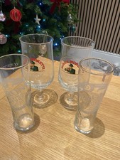 2 X Moretti Pint Glasses +2 X