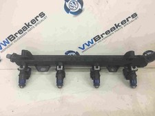 Volkswagen Polo 9N 9N3 2006-2008 1.4 16v Fuel Injectors X4 Rail BKY 036133319CB