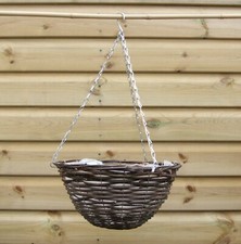 2 x 14 inch Round Wicker