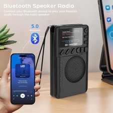 Pocket DAB Radio Portable
