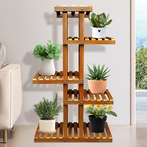 Tier wood plant stand indoor - tier,
