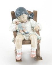LLADRO 'NAPTIME GIRL' CHILD
