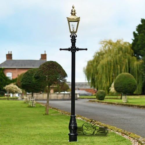 25m tall polished brass - 2.25m,