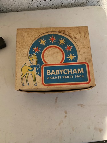 Babysham glasses party pack - glasses,
