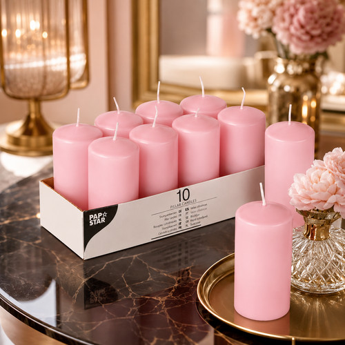 Pillar candles 40mm pack - x,