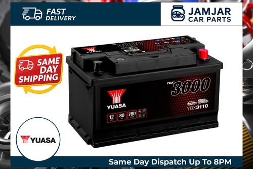 Yuasa car battery - car, 12v