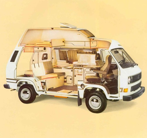 Volkswagen westfalia camper - a3,