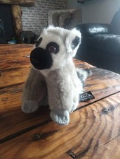 Ark Toys Ring Tailed Lemur 6" Plush Cuddly Teddy Toy Premier Collection