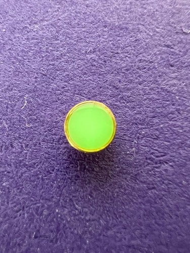 Green lume gold trim - green,