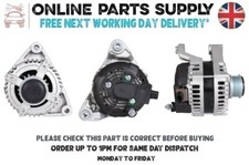 Alternator for Vauxhall Corsa E 1.2 1.4 2014 to 2020 Easytronic 130 Amp -New