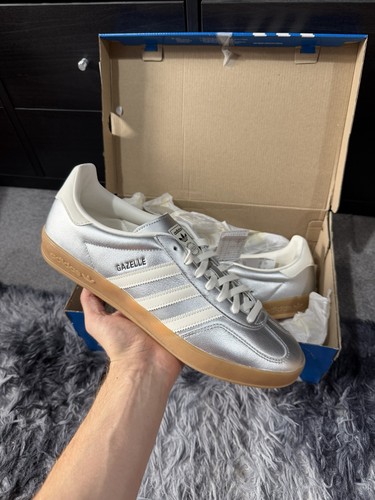 Adidas gazelle silver - adidas,
