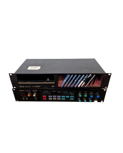 Akai s612 with md280 audio - with,