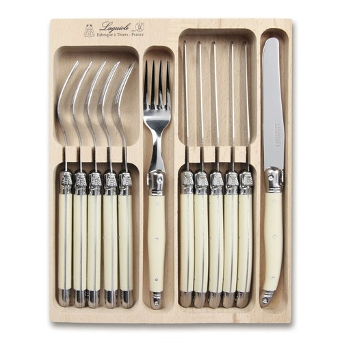 Laguiole knife and fork - and,