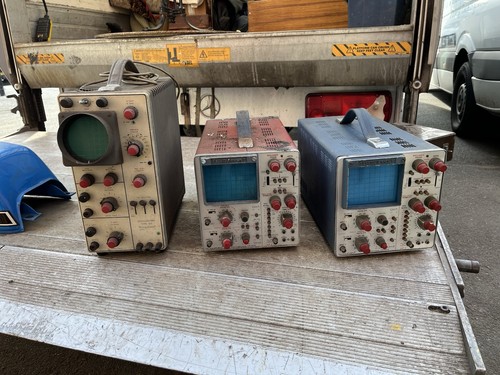 Telequipment oscilloscopes - x3,