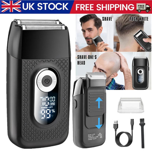 Lcd foil shaver electric - lcd,