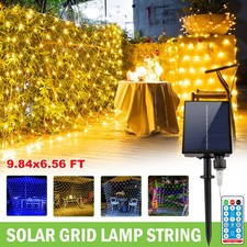 3x2M Solar LED Net Light Mesh