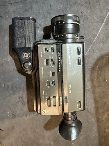 Bell howell ms45 super 8 - bell, &