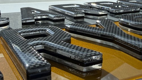 Gel carbon fibre - fibre, double