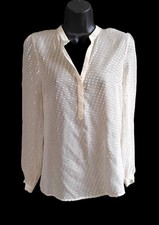 Zara ivory with silver glitter