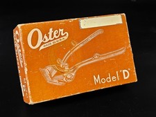 Oster Manual Hand Hair Clippers Model: D Size: 000
