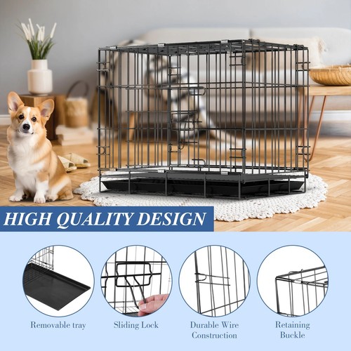 Dog cage puppy pet crate - puppy,