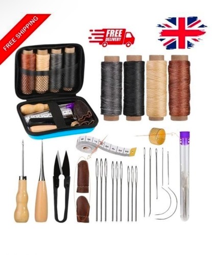 Leather sewing kit hand - leather,